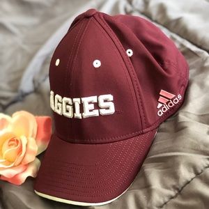 Adidas Aggies hat.